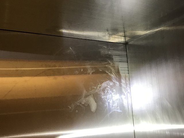 电梯划痕修复